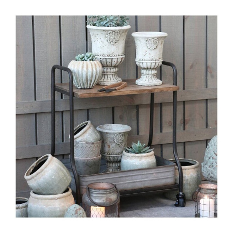 Metalowy stolik loftowy Chic Antique