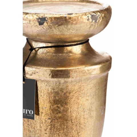 Stylowy złoty świecznik ceramiczny MEDINA ALURO XL