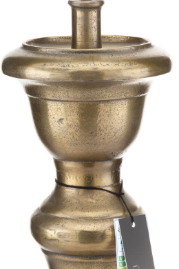 Złota lampa stołowa Hermes ALURO 3