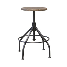 Designerski stołek industrialny LOCON Chic Antique