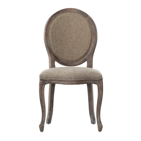 Krzesło drewniane tapicerowane prowansalskie PALIDA ALURO