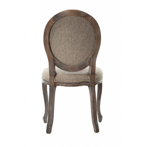 Krzesło drewniane tapicerowane prowansalskie PALIDA ALURO