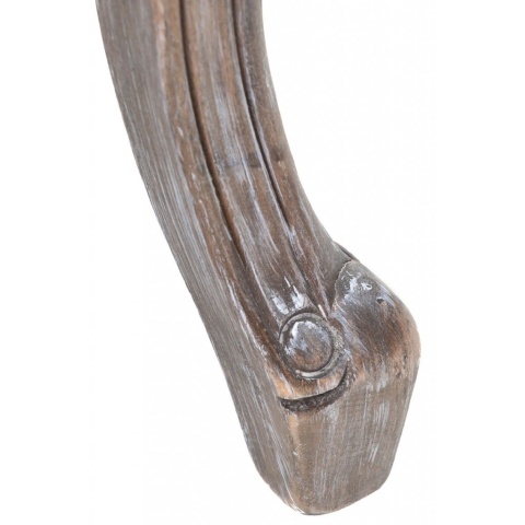 Krzesło drewniane tapicerowane prowansalskie PALIDA ALURO