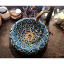 Kolorowa ceramiczna umywalka z Meksyku