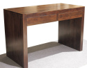 Meble drewniane - nowoczesne biurko z Indii