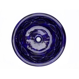 Okrągła meksykańska umywalka rękodzieło