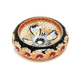 Meksykańska ceramiczna okrągła umywalka