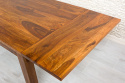 Rozkładany stół indyjski z drewna sezamowego