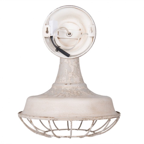 Loftowy metalowy kinkiet postarzany