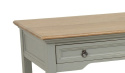 Prowansalskie szare drewniane biurko Esquisse Belldeco