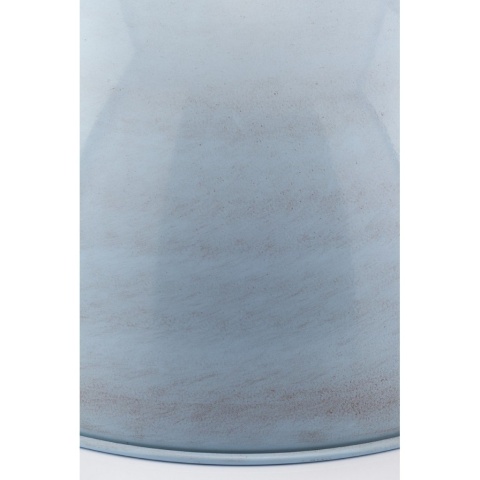 Niebieska metalowa lampa wisząca MAZINE loft ALURO