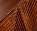 Nowoczesna drewniana komoda na metalowych nózkach MODERN Belldeco