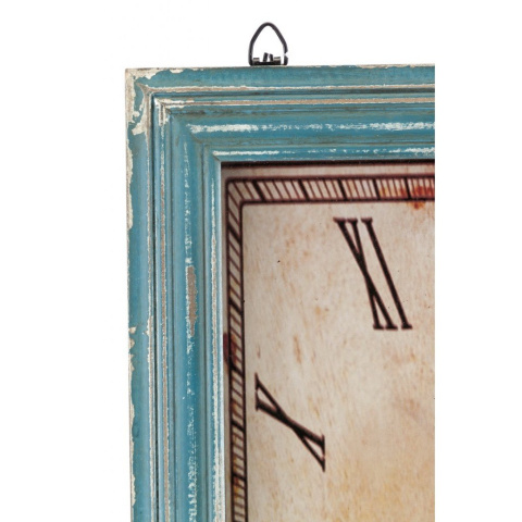 Prowansalski błękitny zegar ścienny MAZINE ALURO