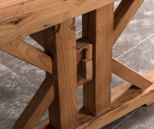 Drewniany stół drewno recykling styl boho 180 cm LONDON Belldeco