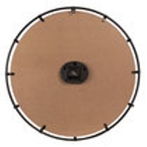 Okrągły duży zegar ścienny loftowy