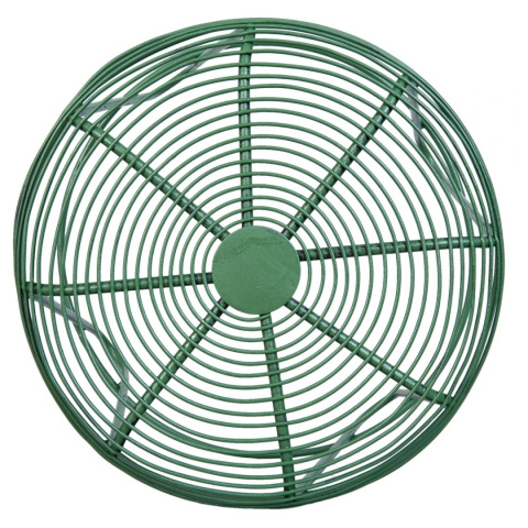 Ażurowy taboret metalowy loft