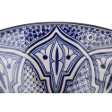 Orientalna ceramiczna umywalka nablatowa z Maroka