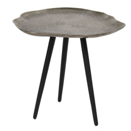 Aluminiowy stolik z nieregularnym blatem 2