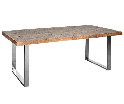 Loftowy stół metal drewno LONDON Belldeco