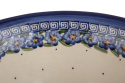 Ceramiczna umywalka BOLESŁAWIEC nablatowa malowana