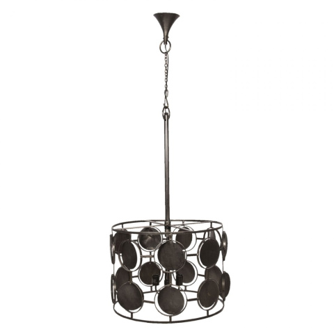 Duża nowoczesna lampa metalowa Clayre & Eef