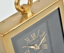 Nowoczesny stołowy zegar większy GOLD LINE Belldeco A