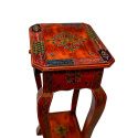 Orientalny stolik indyjski ze zdobieniami