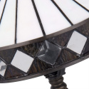 Elegancka witrażowa mini lampa stołowa TIFFANY