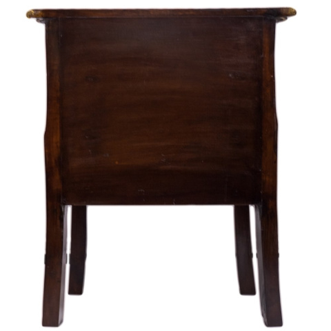 Indyjska komoda szafka zdobiona mosiądzem orient