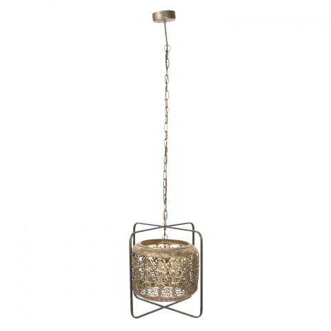 Designerska lampa wisząca z liśćmi monstery