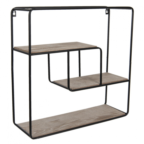 Mini regał ścienny w stylu skandynawskim