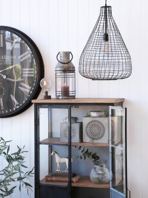 Nowoczesna ażurowa lampa wisząca Chic Antique