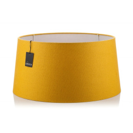 Żółty materiałowy abazur do lampy ALURO XL