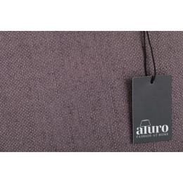 Brązowy klasyczny abażur z tkaniny ALURO L