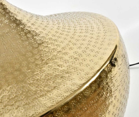 Złota lampa stołowa DELUXE GOLD Belldeco