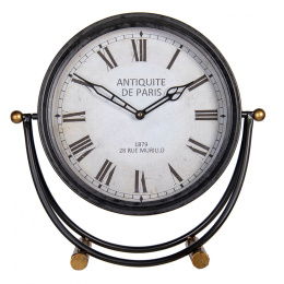 Dekoracyjny zegar stołowy vintage