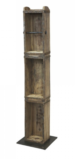 Drewniany stojak na papier toaletowy Chic Antique