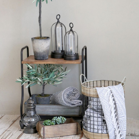 Metalowy stolik loftowy Chic Antique