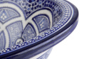 Orientalna ręcznie malowana umywalka z Maroka
