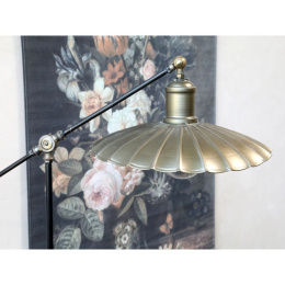 Metalowa lampa podłogowa Chic Antique