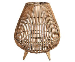Bambusowy lampion ETNO w stylu boho Belldeco