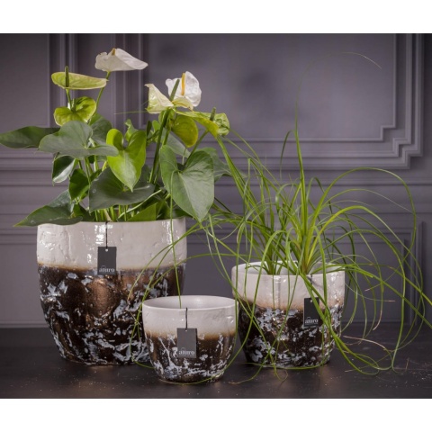 Donica osłonka ceramiczna MIDAXI ALURO