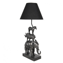 Designerska lampa stołowa ze zwierzętami Clayre & Eef