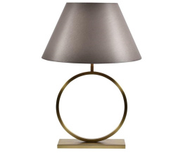 Złota nowoczesna lampa stołowa Deluxe 9 Belldeco