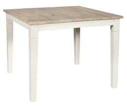 Drewniany kwadratowy stół hampton Belldeco