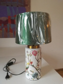 Dekoracyjna ceramiczna lampa stołowa florystyczna