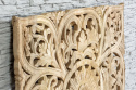 Indyjski rzeźbiony drewniany dekor ścienny 3