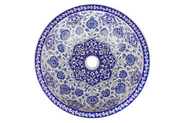 Ręcznie malowana umywalka ceramiczna z Turcji
