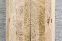 Duża drewniana szafa orientalna z Indii