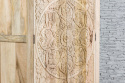 Duża drewniana szafa orientalna z Indii